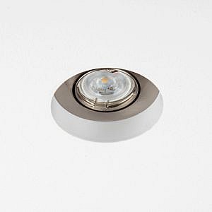 wit - rvs 65mm inbouwlicht