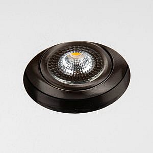 inbouwspotje 85mm zwart - rvs