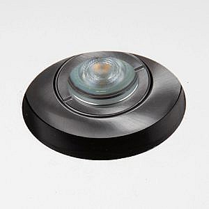 LED licht 95mm zwart rvs