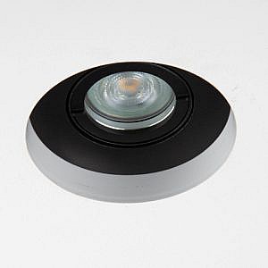 LED lichtspot 95mm wit - zwart