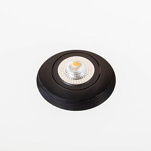 ronde inbouwspots 3dm products zwart - zwart 95mm